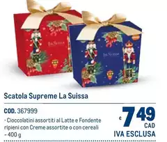 Supreme - Scatola La Suissa Supreme - Scatola La Suissa