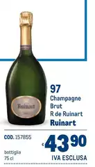 Ruinart - Champagne Brut R De