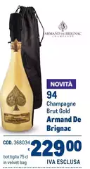 Brut - Champagne  Gold