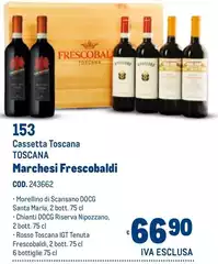 Frescobaldi - Cassetta Toscana Marchesi Frescobaldi - Cassetta Toscana Marchesi