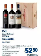 Rossi - Cassetta Toscana Frescobaldi Rossi - Cassetta Toscana Frescobaldi