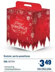 Tex - Scatola Porta Panettone Tex - Scatola Porta Panettone