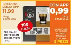 Espresso - Caffe Gran Crema Verzi Espresso - Caffe Gran Crema Verzi