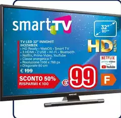 Inno-Hit - Tv Led 32" IH32WB2K Inno-Hit - Tv Led 32" IH32WB2K