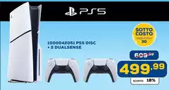 Sony - Ps5 Disc Disc + 2 Dualsense