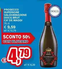 Ca' De Maggi - Prosecco Superiore Valdobbiadene DOCG Brut Ca' De Maggi - Prosecco Superiore Valdobbiadene DOCG Brut