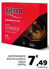 Aiello - Caffè Macinato Ricetta Classica Aiello - Caffè Macinato Ricetta Classica