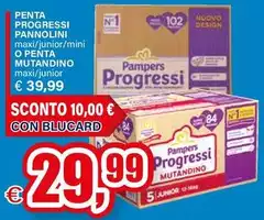 Pampers - Penta Progressi Pannolini O Penta Mutandino Pampers - Penta Progressi Pannolini O Penta Mutandino