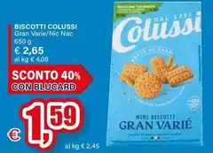 Colussi - Biscotti Colussi - Biscotti