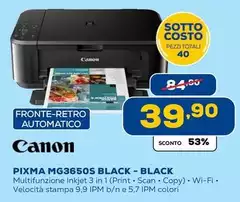 Canon - PIXMA MG3650S BLACK