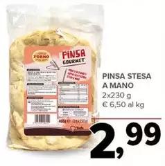 Pinsa -  Stesa A Mano