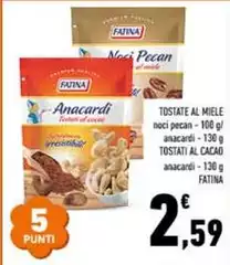 Fatina - Tostate Al Miele Anacardi