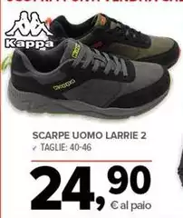 Kappa - Scarpe Uomo Larrie 2 Kappa - Scarpe Uomo Larrie 2