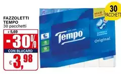 Tempo - Fazzoletti Tempo - Fazzoletti