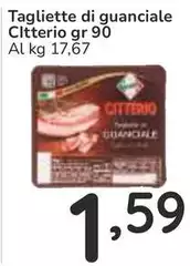 Citterio - Tagliette Di Guanciale Citterio - Tagliette Di Guanciale