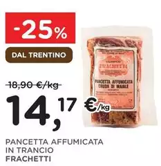 Trentino - Pancetta Affumicata In Trancio Frachetti Trentino - Pancetta Affumicata In Trancio Frachetti