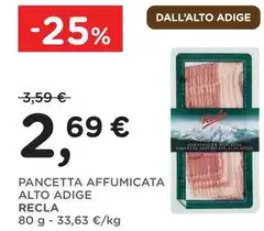 Recla - Pancetta Affumicata Alto Adige Recla - Pancetta Affumicata Alto Adige