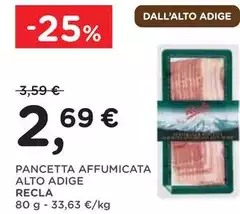 Recla - Pancetta Affumicata Alto Adige Recla - Pancetta Affumicata Alto Adige