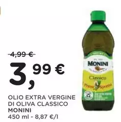 Monini - Olio Extra Vergine Di Oliva Classico Monini - Olio Extra Vergine Di Oliva Classico