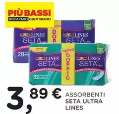 Lines - Assorbenti Seta Ultra Lines - Assorbenti Seta Ultra