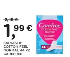 Carefree - Salvaslip Cotton Feel Normal Carefree - Salvaslip Cotton Feel Normal