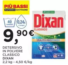 Dixan - Detersivo In Polvere Classico