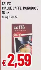 Selex - Cialde Caffe' Monodose Selex - Cialde Caffe' Monodose