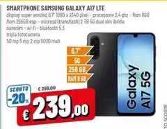 Samsung - Smartphone Galaxy A17 Lte