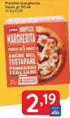 Selex - Pizzette Margherita Selex - Pizzette Margherita