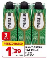 Tavernello - Bianco D'italia Tavernello - Bianco D'italia