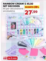 Rainbow - Cream Set Decoden Rainbow - Cream Set Decoden