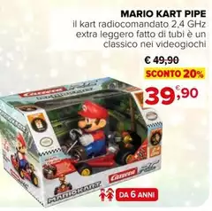 Carrera - Mario Kart Pipe Carrera - Mario Kart Pipe