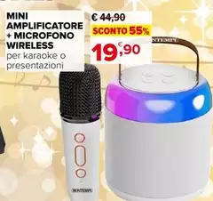 Nivea - Mini Amplificatore + Microfono Wireless Nivea - Mini Amplificatore + Microfono Wireless