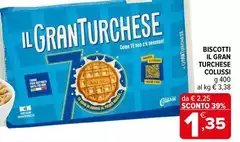Colussi - Biscotti Il Gran Turchese Colussi - Biscotti Il Gran Turchese