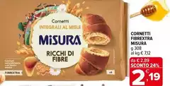 Misura - Cornetti Fibrextra Misura - Cornetti Fibrextra