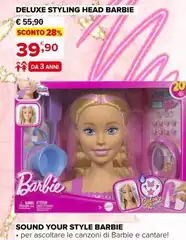 Deluxe - Styling Head Barbie