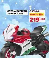 Ducati - Moto A Batteria Li-ion Ducati - Moto A Batteria Li-ion