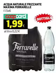 Ferrarelle - Acqua Naturale Frizzante Maxima Ferrarelle - Acqua Naturale Frizzante Maxima