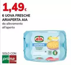 Aia - 6 Uova Fresche Aia - 6 Uova Fresche