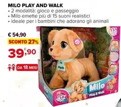 Milo Play And Walk