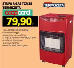 Termozeta - Stufa A Gas TZR 35