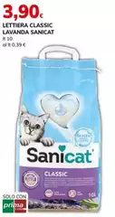 Sanicat - Lettiera Classic Lavanda Sanicat - Lettiera Classic Lavanda