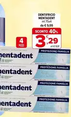 Mentadent - Dentifricio Mentadent - Dentifricio