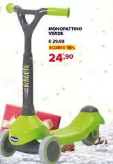 Chicco - Monopattino Verde Chicco - Monopattino Verde