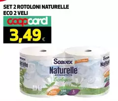 Le Naturelle - Set 2 Rotoloni Eco 2 Veli Le Naturelle - Set 2 Rotoloni Eco 2 Veli