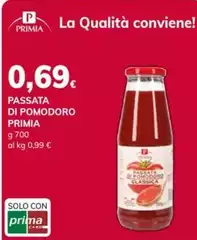 Primia - Passata Di Pomodoro Primia - Passata Di Pomodoro