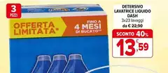 Dash - Detersivo Lavatrice Liquido Dash - Detersivo Lavatrice Liquido