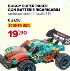 Scala - Buggy Super Racer Con Batterie Ricaricabili Scala - Buggy Super Racer Con Batterie Ricaricabili