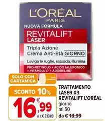 L'Oreal - Trattamento Laser X3 Revitalift