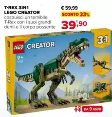 Lego - T-Rex 3INL Lego - T-Rex 3INL